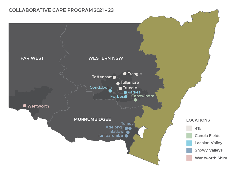 Collaborative Care Project Map