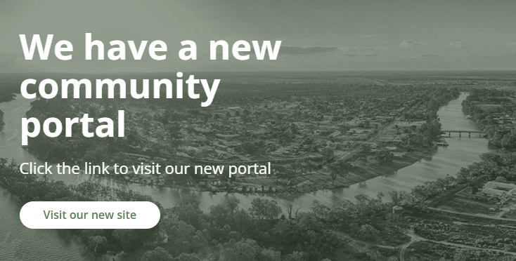 Visit Our New Community Engagement Portal
